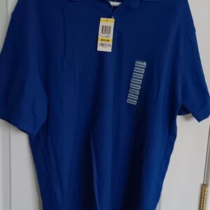 John Adhford Bright AaMarine Blue Polo Shirt  Sz Med